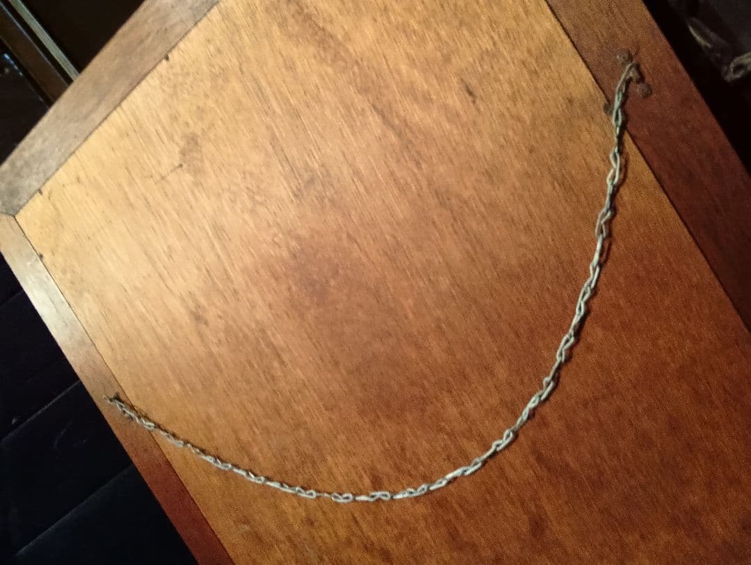 希少　1960's　デンマーク　チーク　無垢材　ラウンドフレーム　ミラー