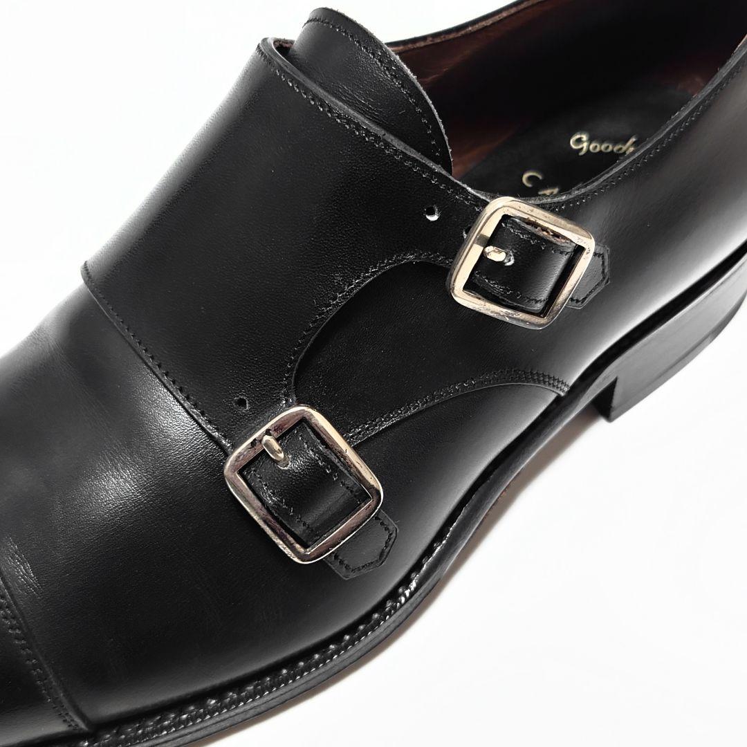 美品 カルミナ ダブルモンク ストラップ シューズ トレーディングポスト ヤンコ