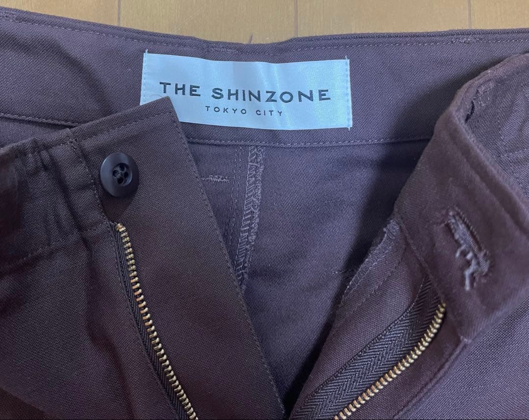 【美品】ザシンゾーン ベイカーパンツ 38 ブラウン