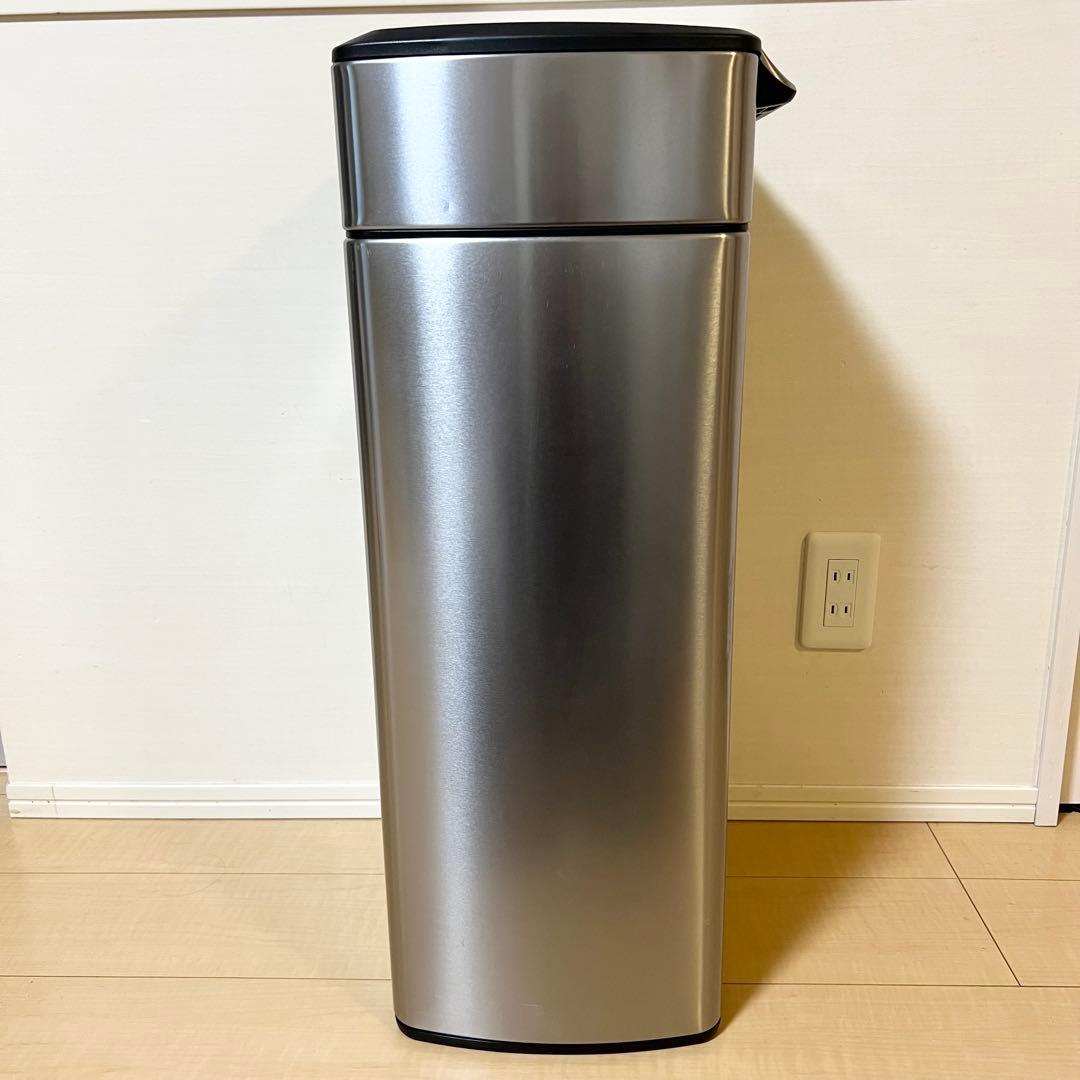 simplehuman レクタンギュラータッチバーカン 30L シルバー
