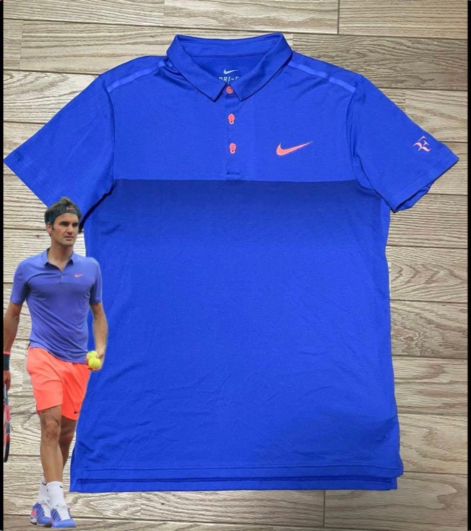 希少 サンプルモデル Nike rf ポロシャツ 全仏オープン 2015