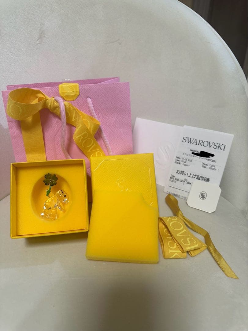 Swarovski Krisベア Lucky Charm