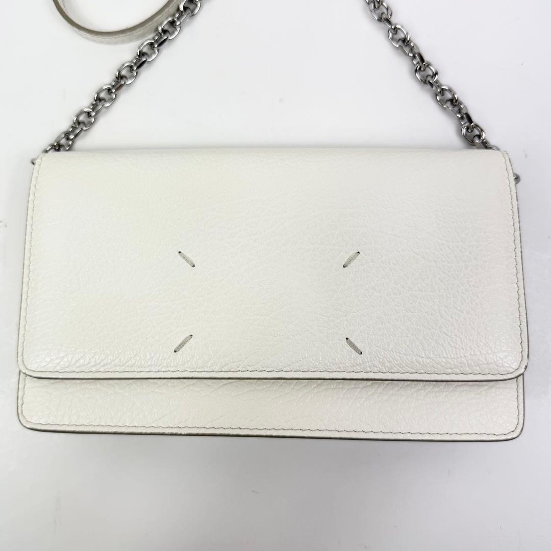 美品 Maison Margiela メゾンマルジェラ チェーンウォレット
