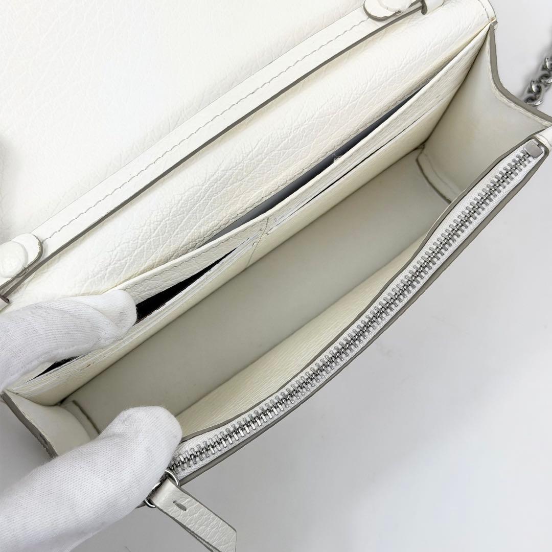 美品 Maison Margiela メゾンマルジェラ チェーンウォレット