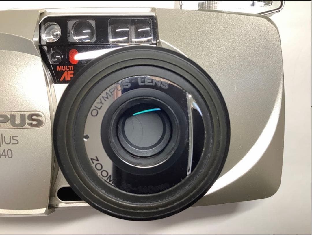 【完動品 美品】OLYMPUS μ【mju:】ZOOM 140 動作確認済