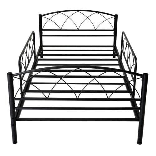 二段ベッド 2段ベッド パイプベッド 二段ベッドロータイプ 子供ベッド シング