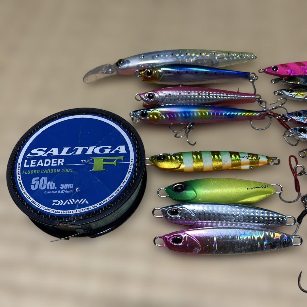 ライトショアジギング引退セット、メタルジグ色々価格交渉お気軽に