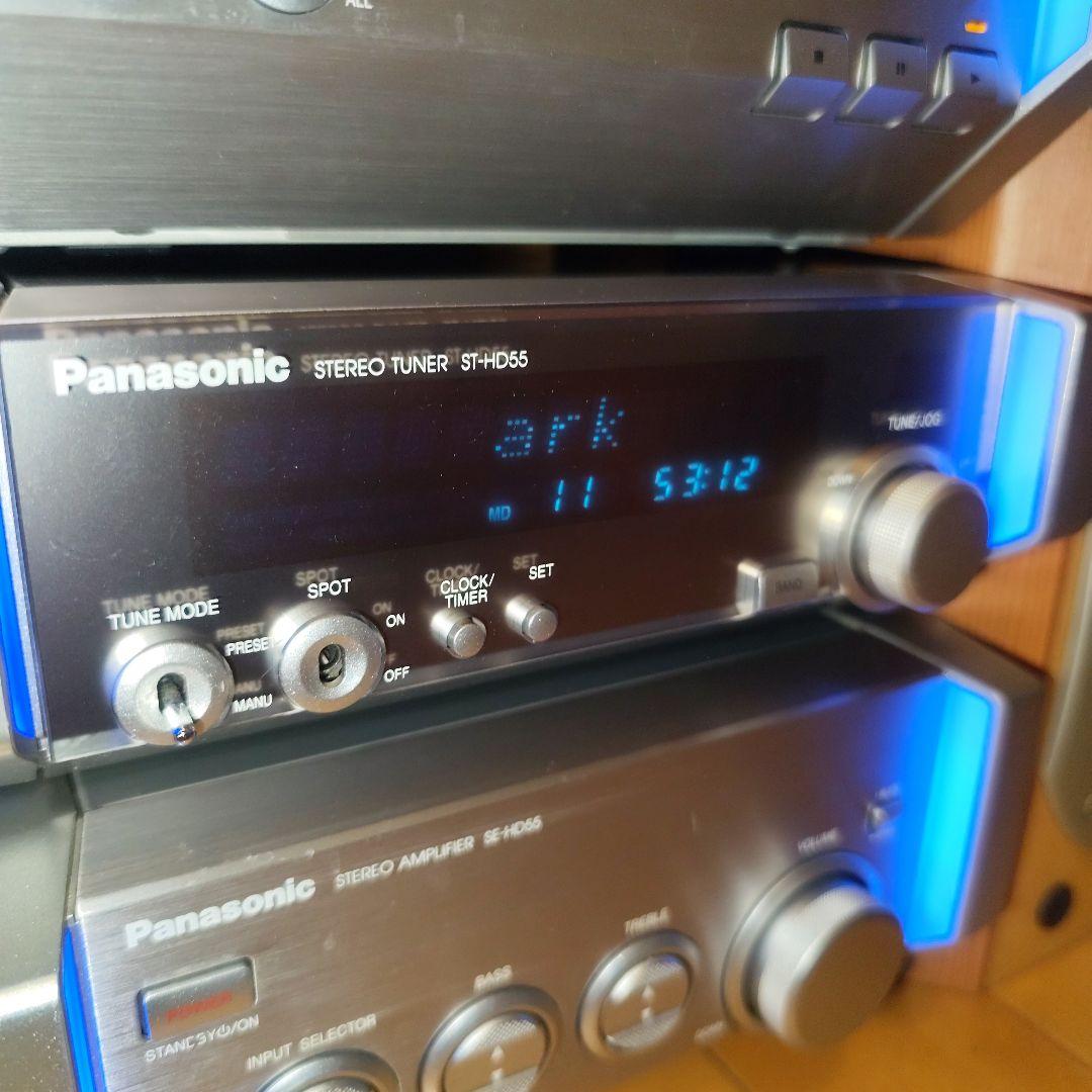 Panasonic SL-HD55 コンポCD /MD/AMFM
