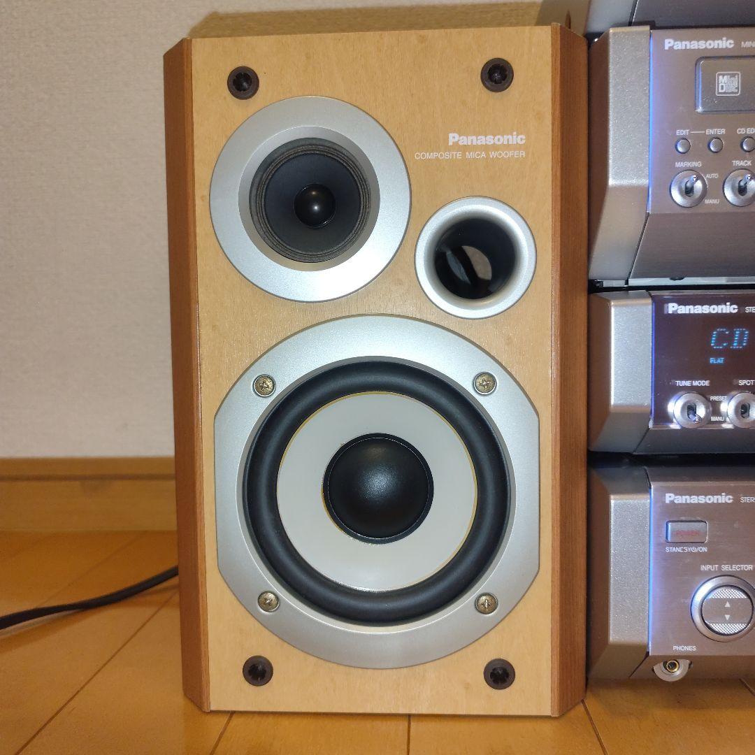 Panasonic SL-HD55 コンポCD /MD/AMFM