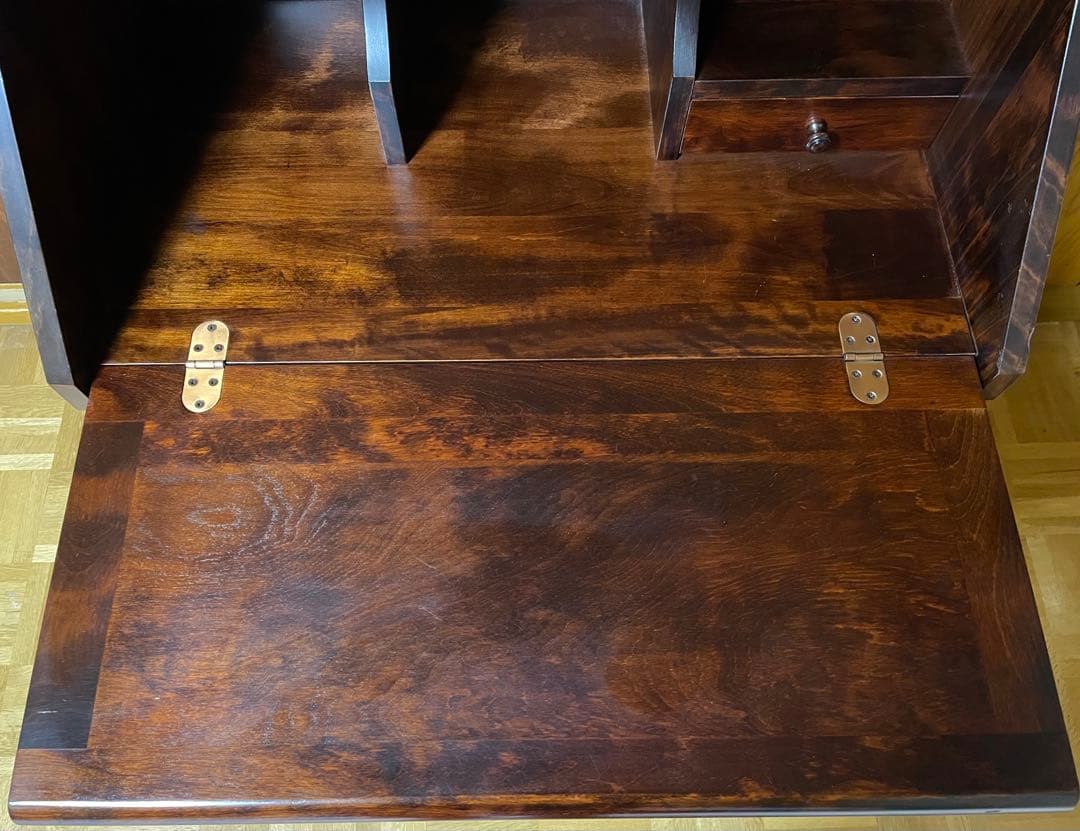 ライティングビューロー/デスク/ジャパンビンテージ/アンティーク/旭川家具/民芸