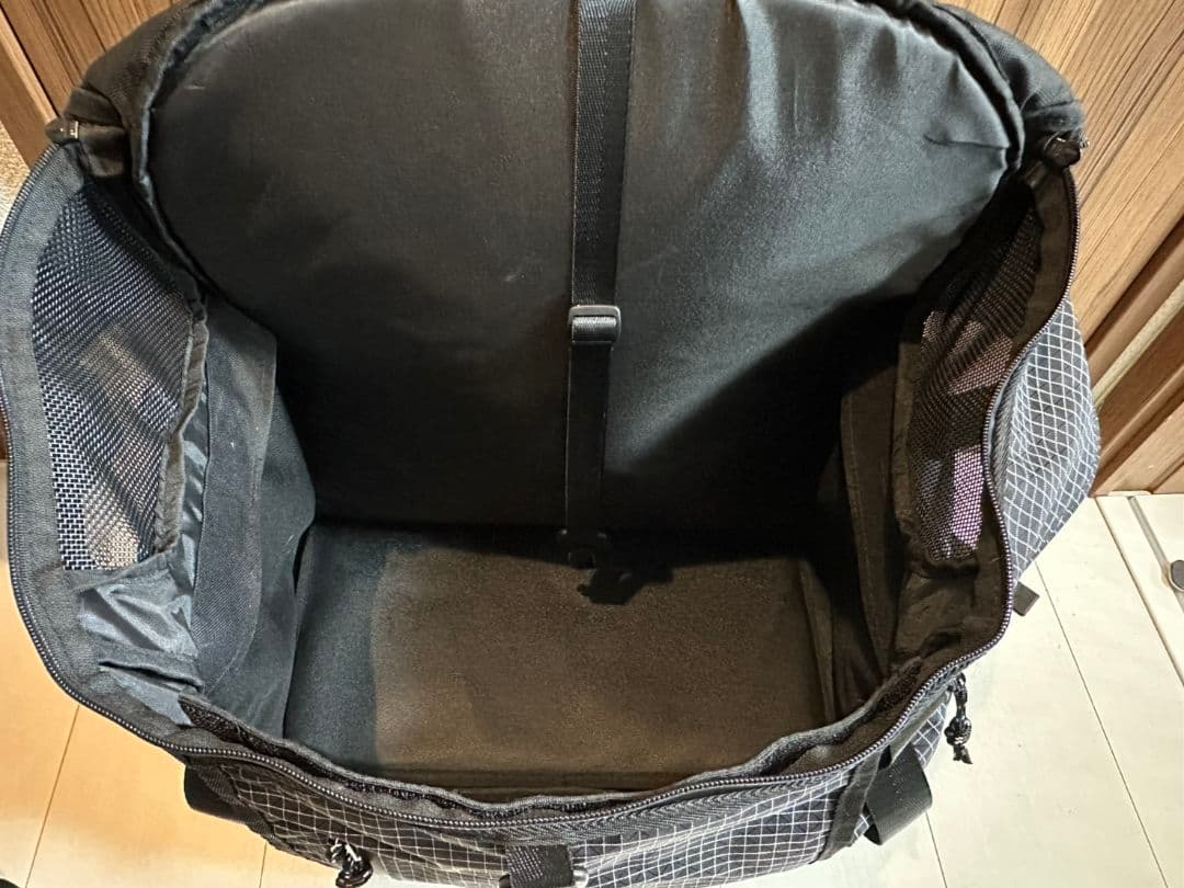 ゆかSPUTNIKバックパックキャリー ブラックチェック