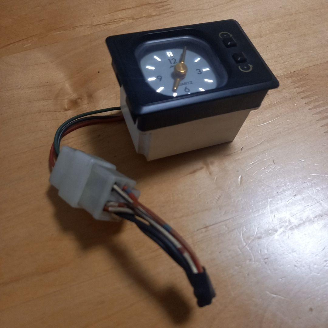 スズキ　SUZUKI　JA11　純正オプション　アナログ時計　動作確認済