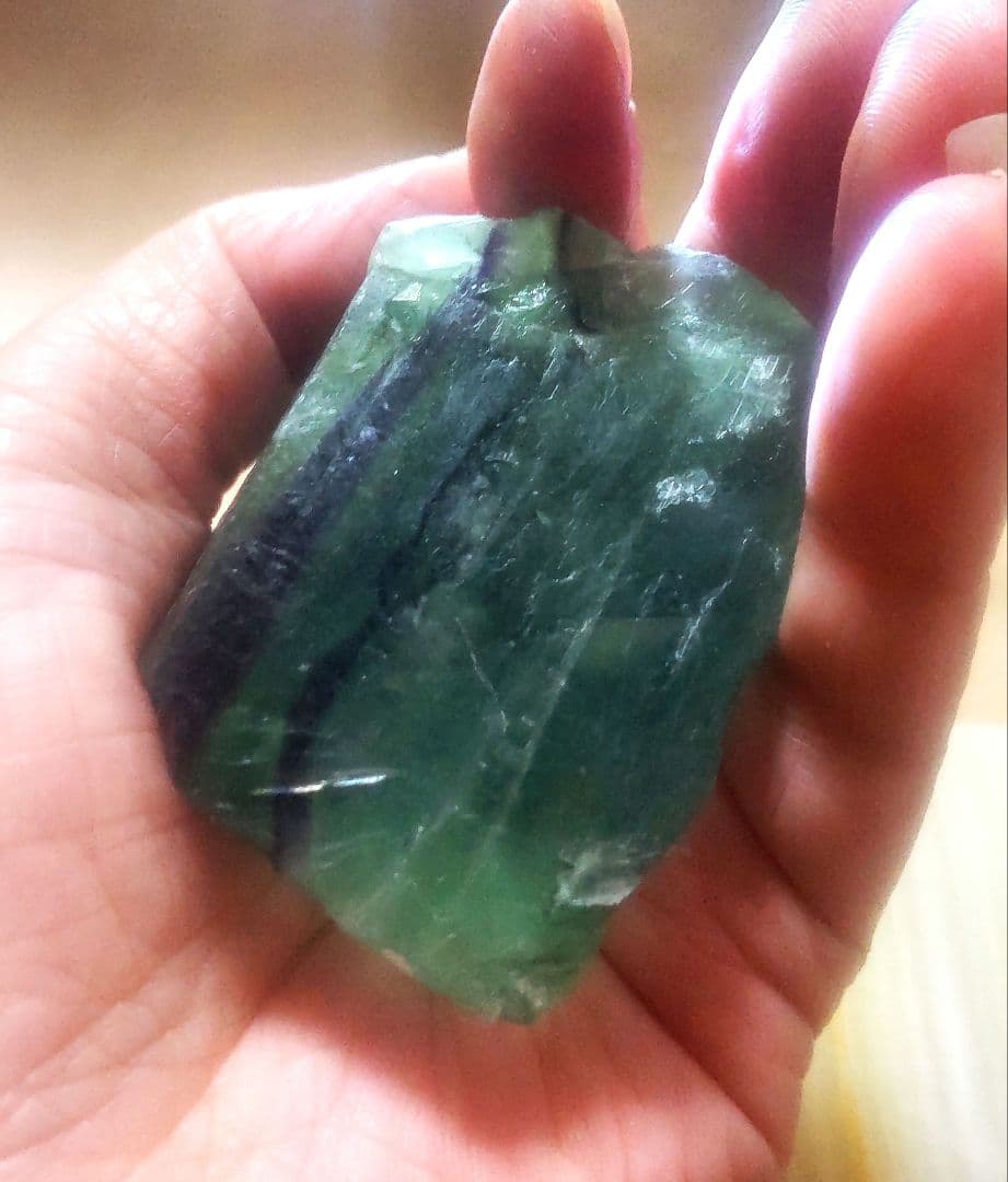 ❣️オマケ❣️原石2個セット♥バイカラー✨♥幻想的♥✨フローライト♥原石セット♥