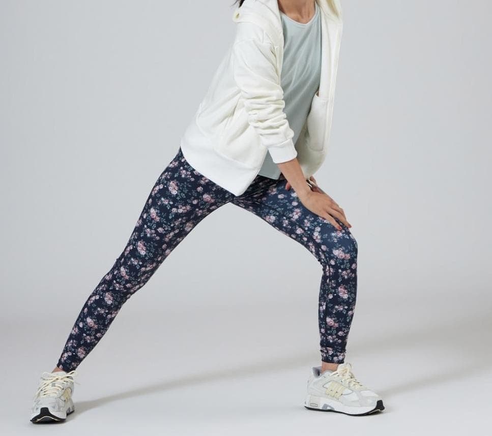 チャコット　レギンス　ヨガ　小花柄　レギンス　ワークアウト　ホットヨガ