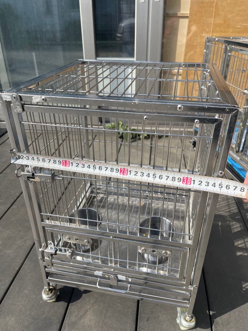 ステンレス製鳥用ケージ