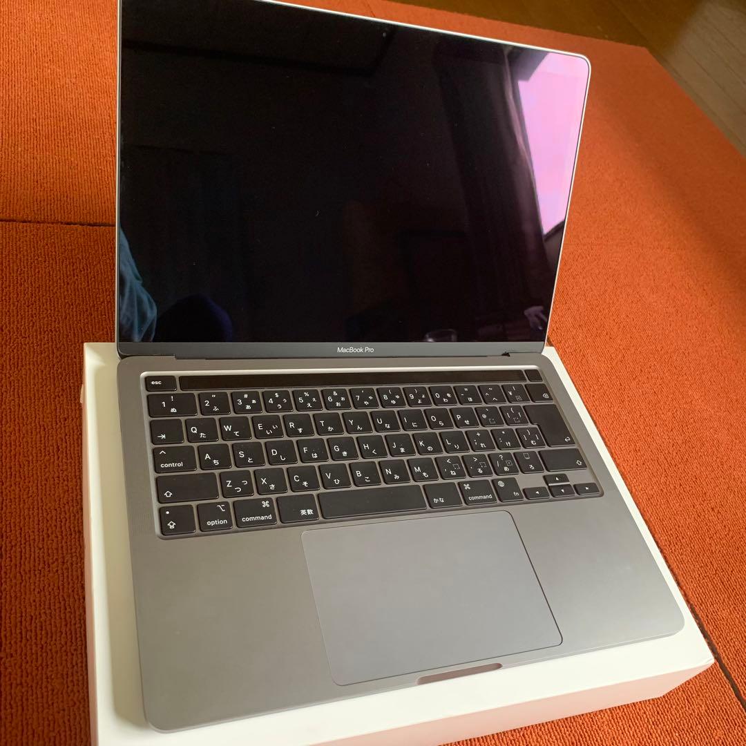 MacBook Pro13 M1 8GB 256GB 充放電34回 残量99%