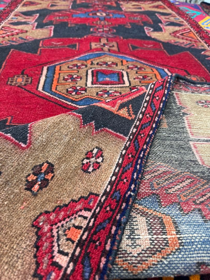 ペルシャ 【ヴィンテージラグ】インテリア装飾用 バルーチ / イラン /