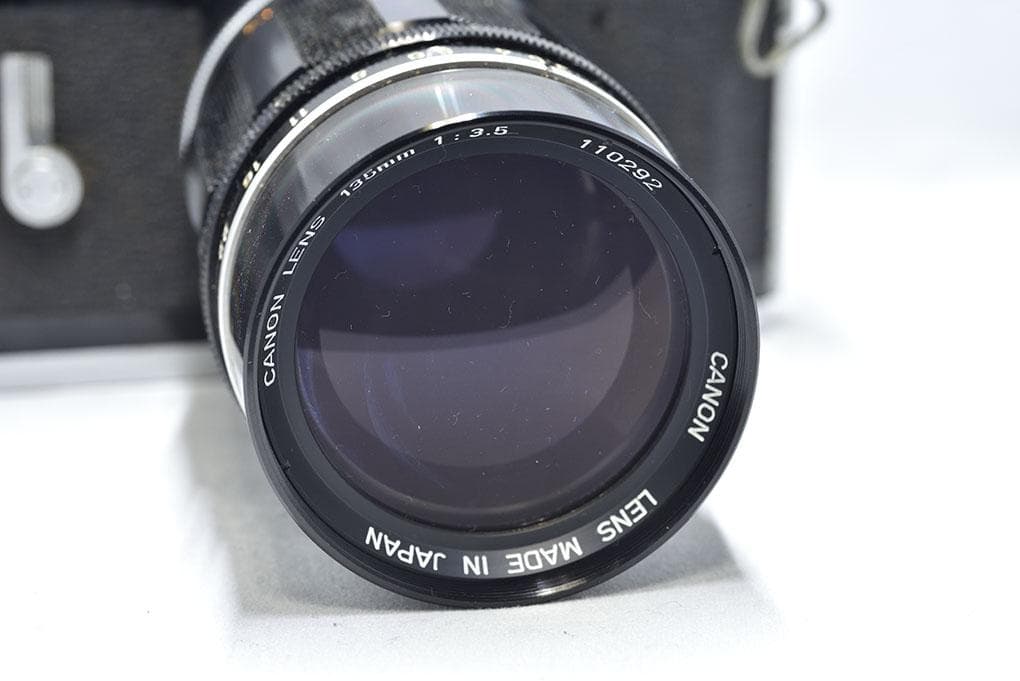 キヤノン 135mm F3.5 III Lマウントレンズ