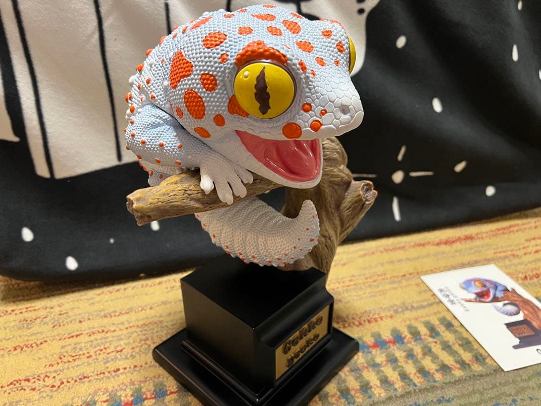 恵*)様 博物志　トッケイヤモリ　BIGフィギュア