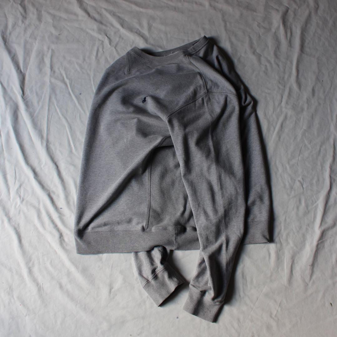 90s Polo by Ralph Lauren グレー スウェット リバース