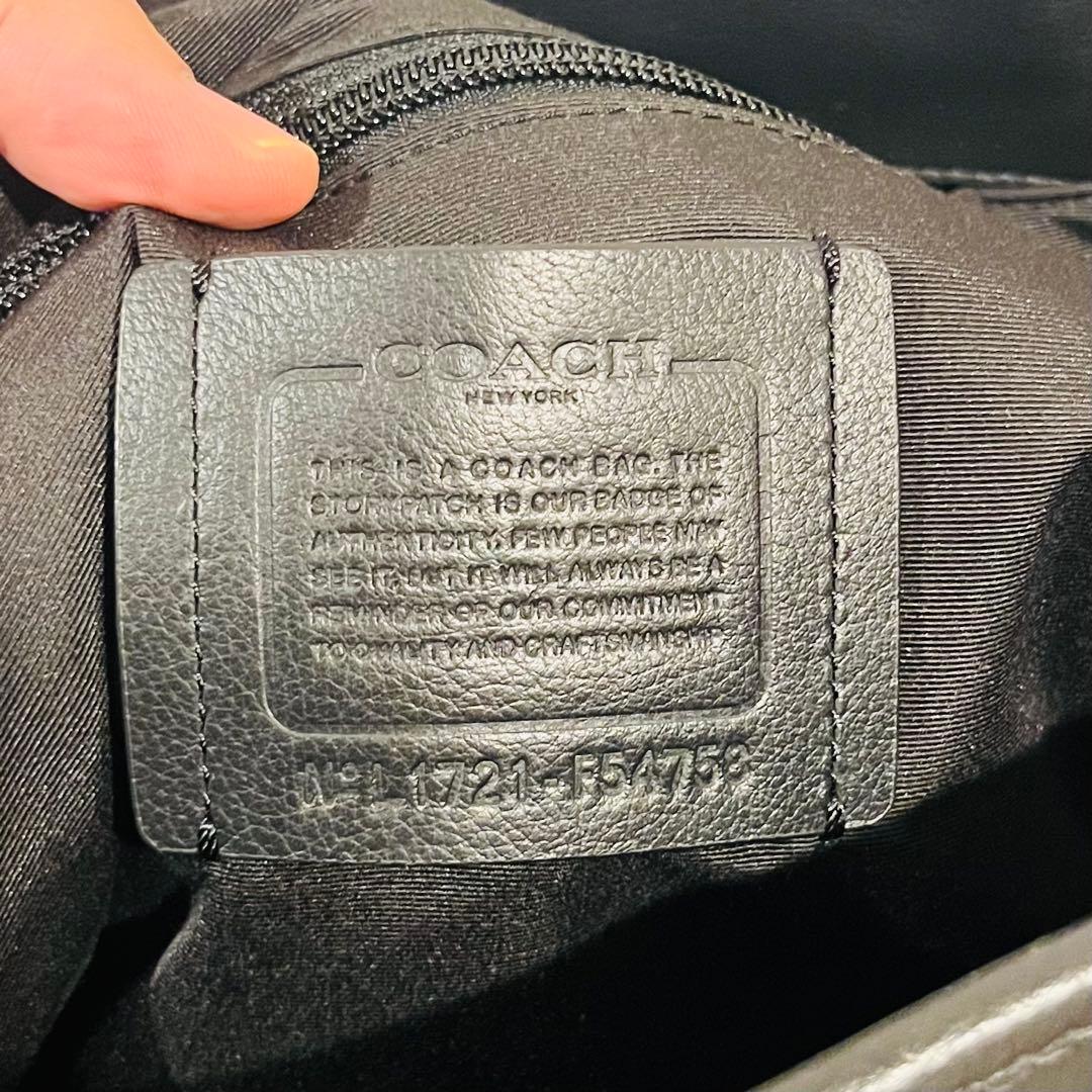 【美品】 COACH メトロポリタン ビジネスバッグ トート 2way