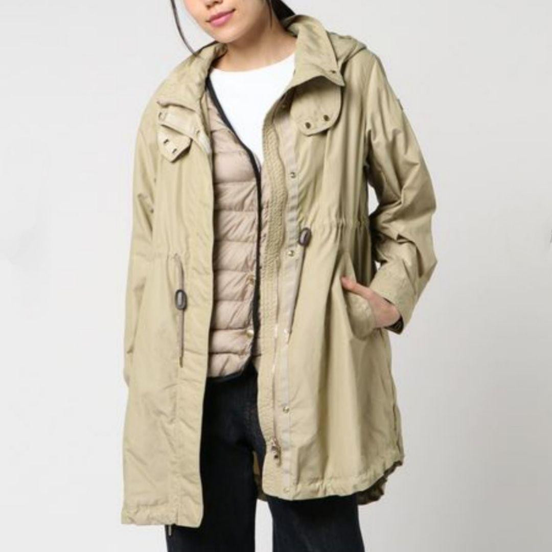 【未使用級】タトラスBegoniaモッズコート ゴールドベージュ 03 Lサイズ