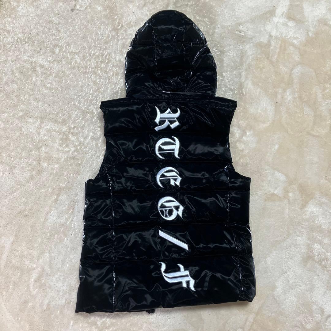 KRTEG フード付きダウンジャケット M 黒