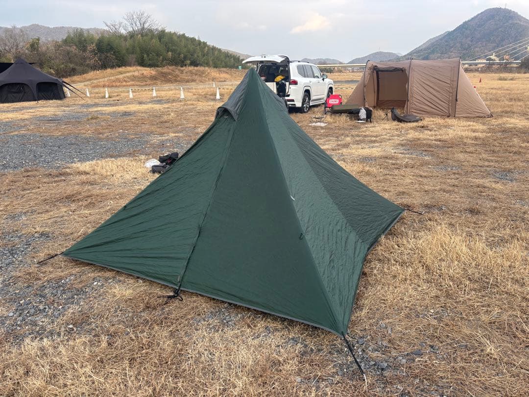 【テント】パンダライト、フットプリント２個付き（フル&ハーフ）