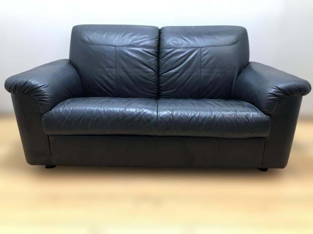 送料無料 IKEA イケア ティムスフォルス 本革 レザーソファ 88252