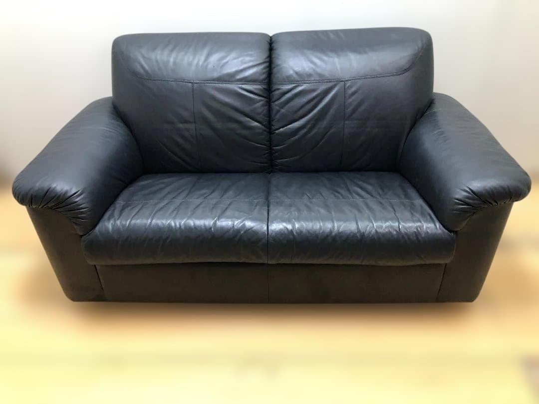 送料無料 IKEA イケア ティムスフォルス 本革 レザーソファ 88252