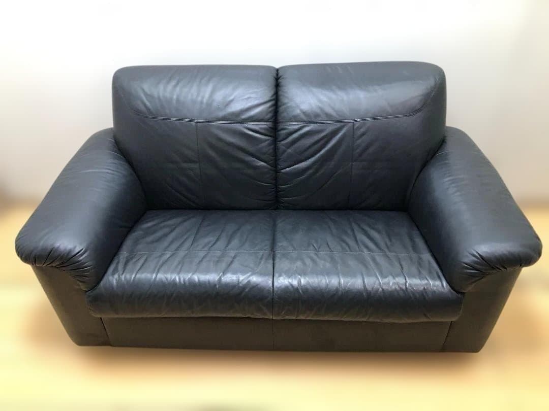 送料無料 IKEA イケア ティムスフォルス 本革 レザーソファ 88252