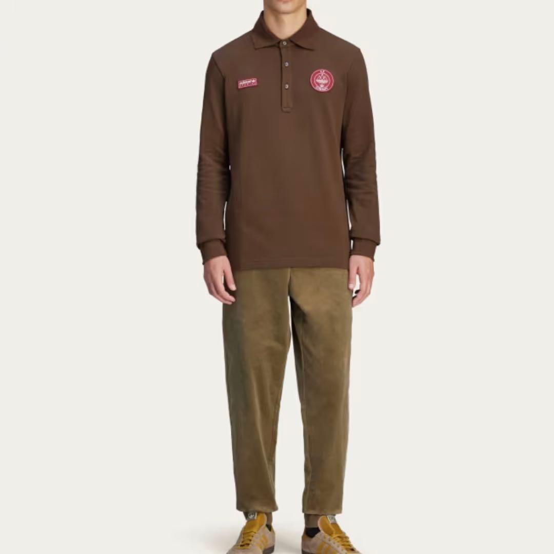 XL アディダス×シーピーカンパニー　ポロシャツ　長袖　C.P.Company