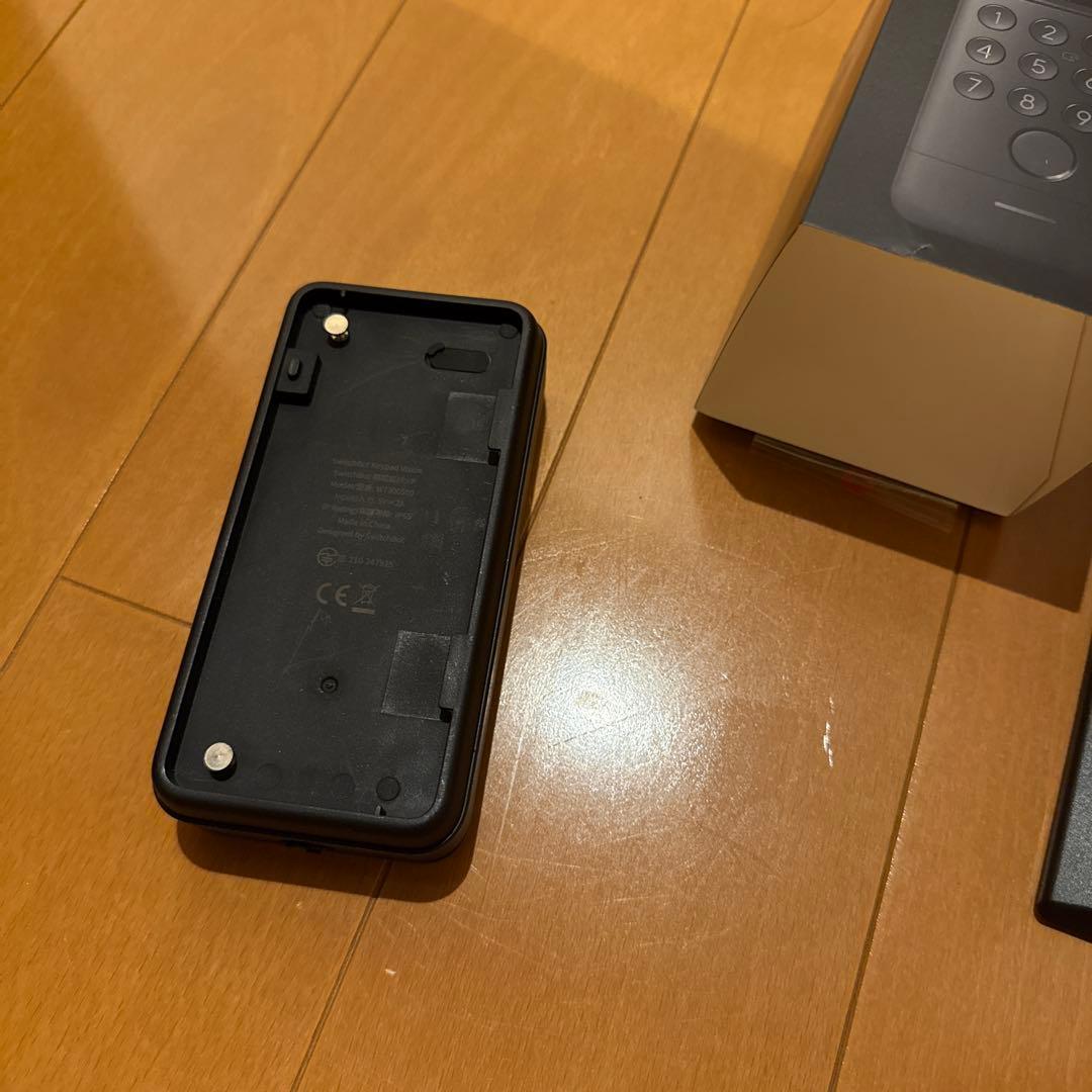 【中古美品・付属品未使用未開封】SwitchBot 顔認証パッド