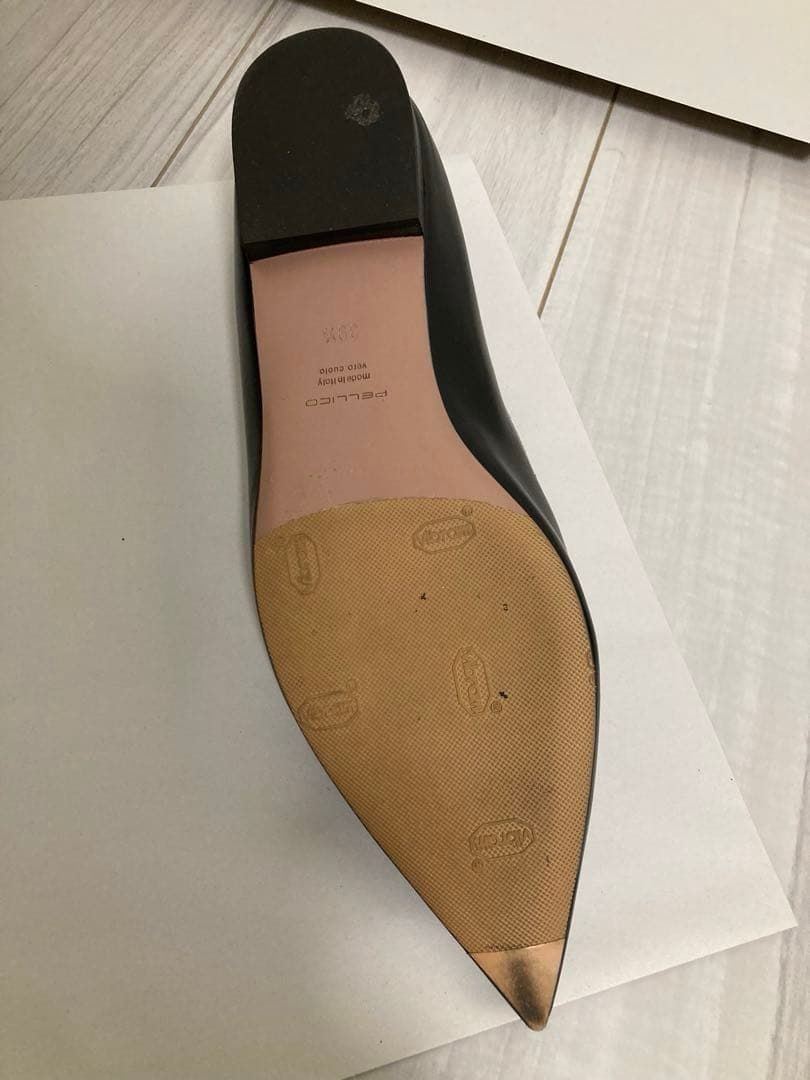 【Love.0113】PELLICO ブラック ポインテッドトゥ