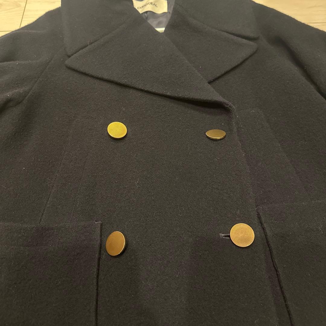 ココディール　インペリアルモッサショートPコート　24AW