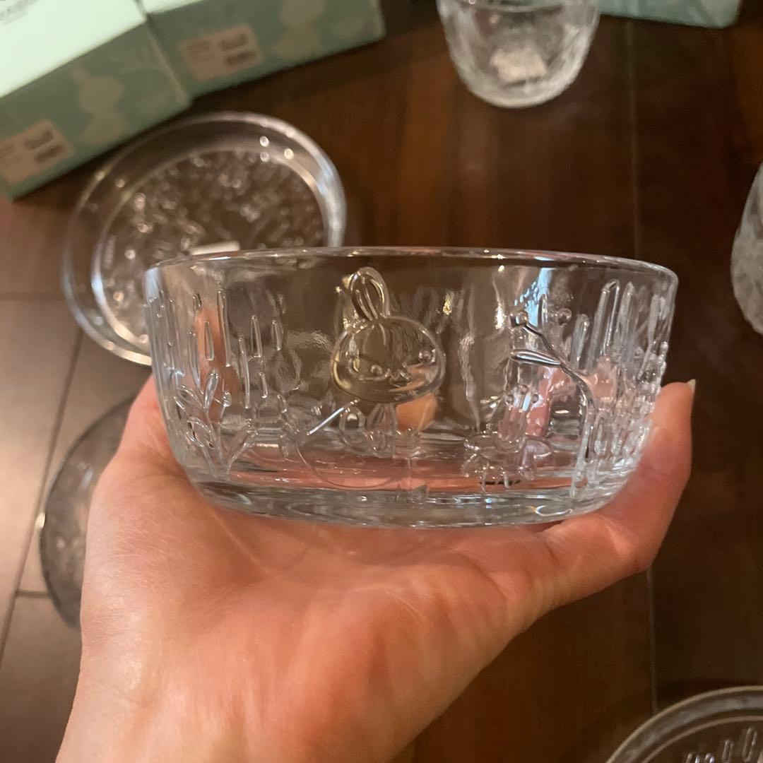 新品★アラビア　ARABIA ムーミン ガラス食器セット 6点