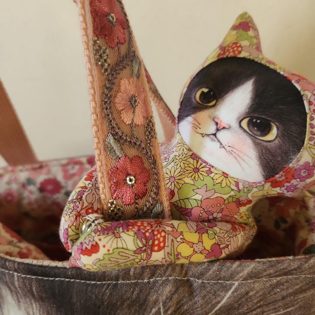 ゆ*ら様 コヤンイサムチョン　毛糸のカゴバック　ハンドメイド