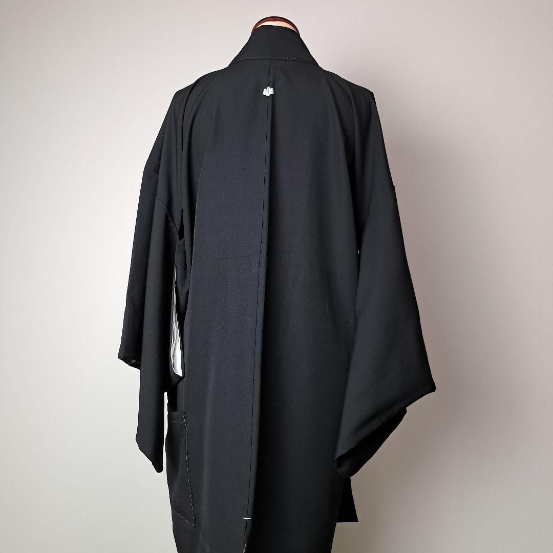 弓道 和服 審査 着物 洗える着物 黒紋付