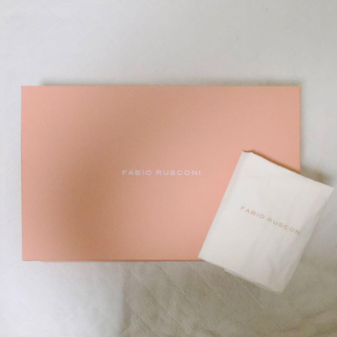 ファビオルスコーニ　ブラックレザー ロングブーツ　37