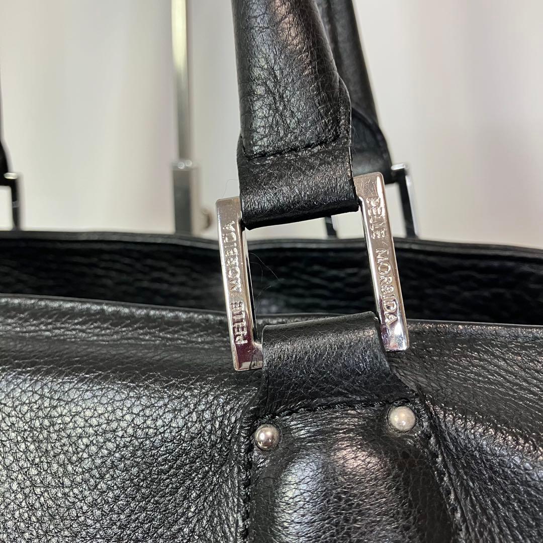 pelle morbida ペッレモルビダ レザー　トートバッグ　ビジネスバッグ