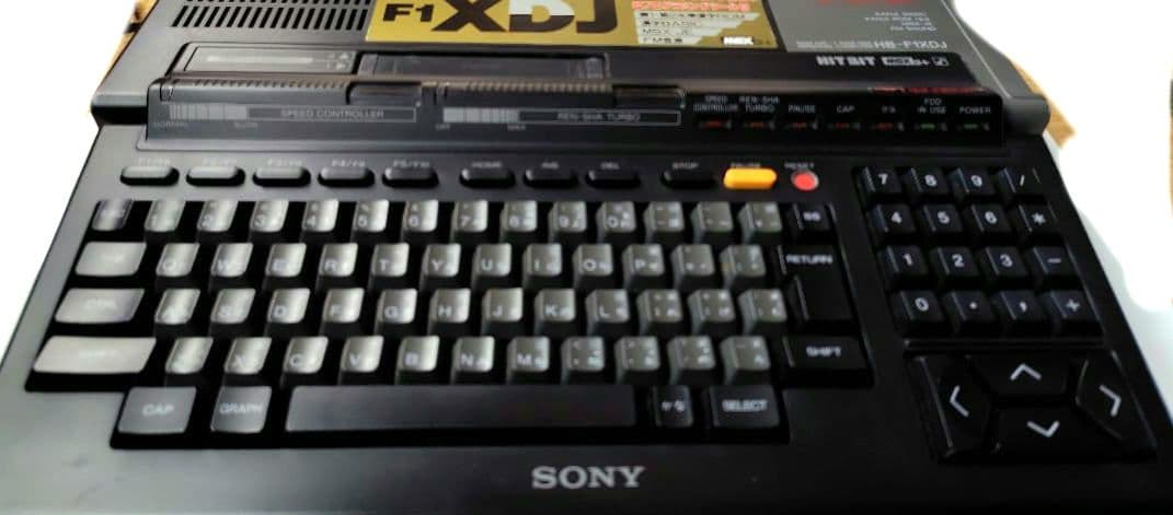 【起動確認済】MSX2+ 『SONY HB-F1XDJ 』レトロPC