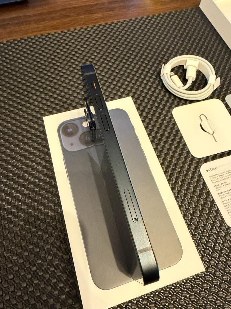 iPhone13 mini 256GBミッドナイト 本体 純正ケース付