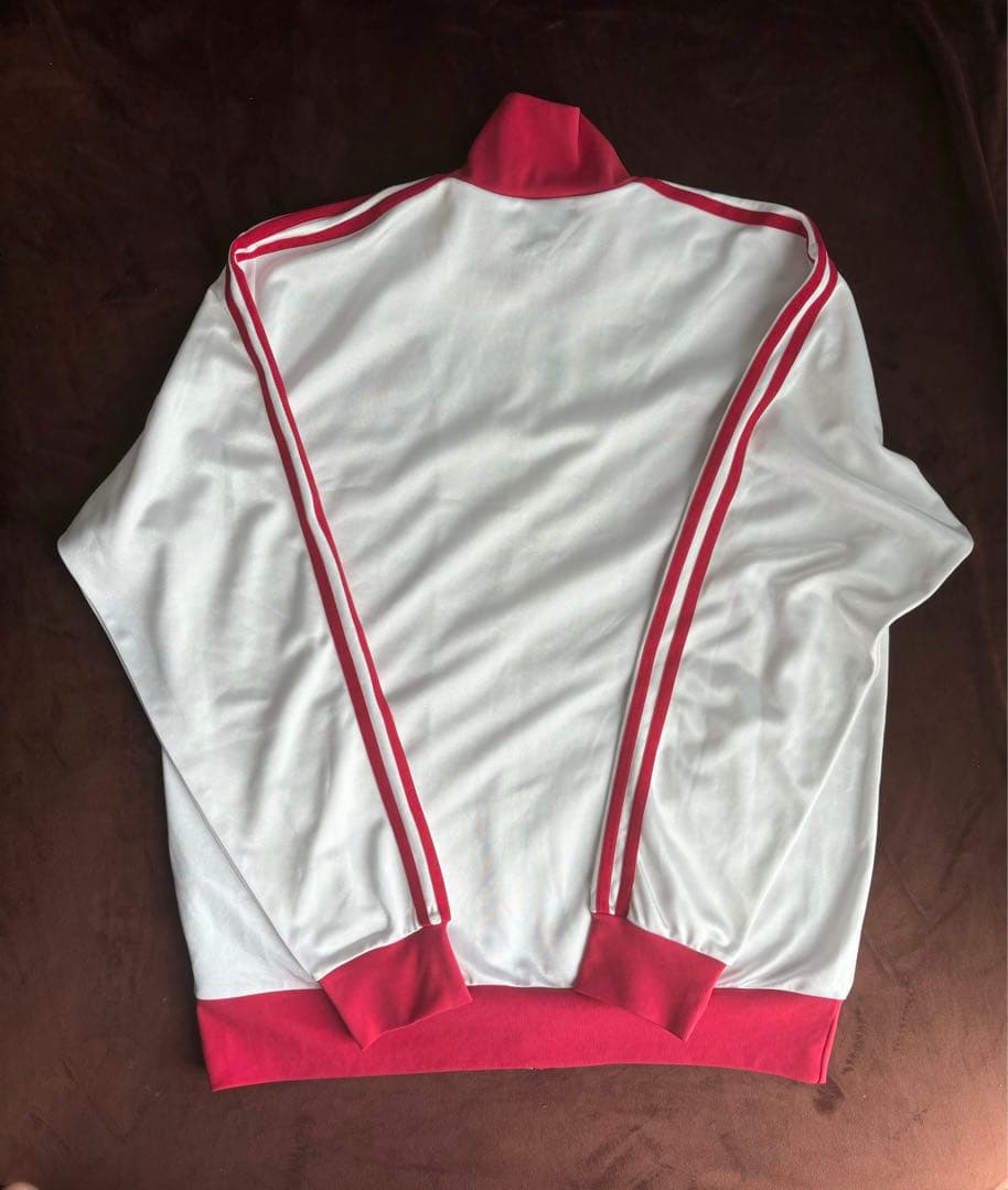 00's AJAX アヤックス　ジップアップジャケット ホワイト/レッド