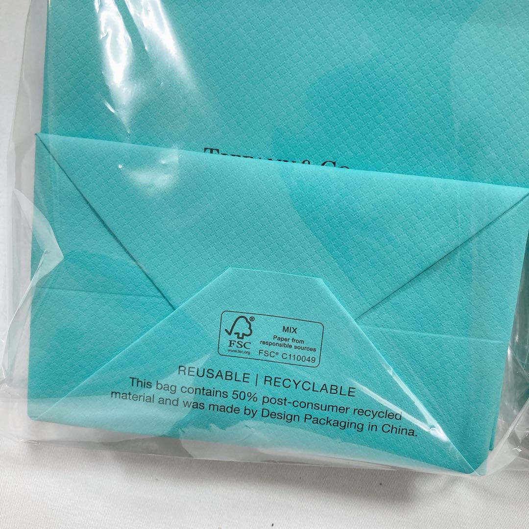 新品未使用　ティファニー　紙袋　ショップ袋　現行品　50枚セット　SSサイズ