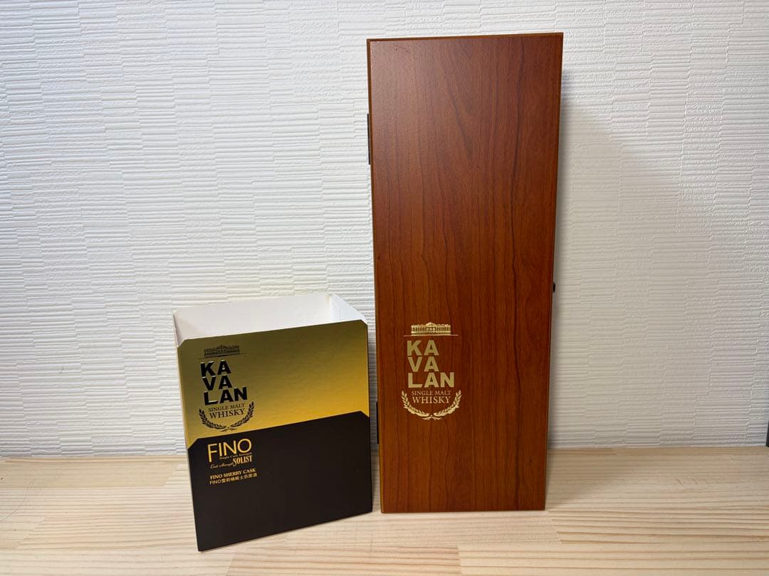 【新品未開栓】KAVALAN FINO ウイスキー 700ml 木箱入り