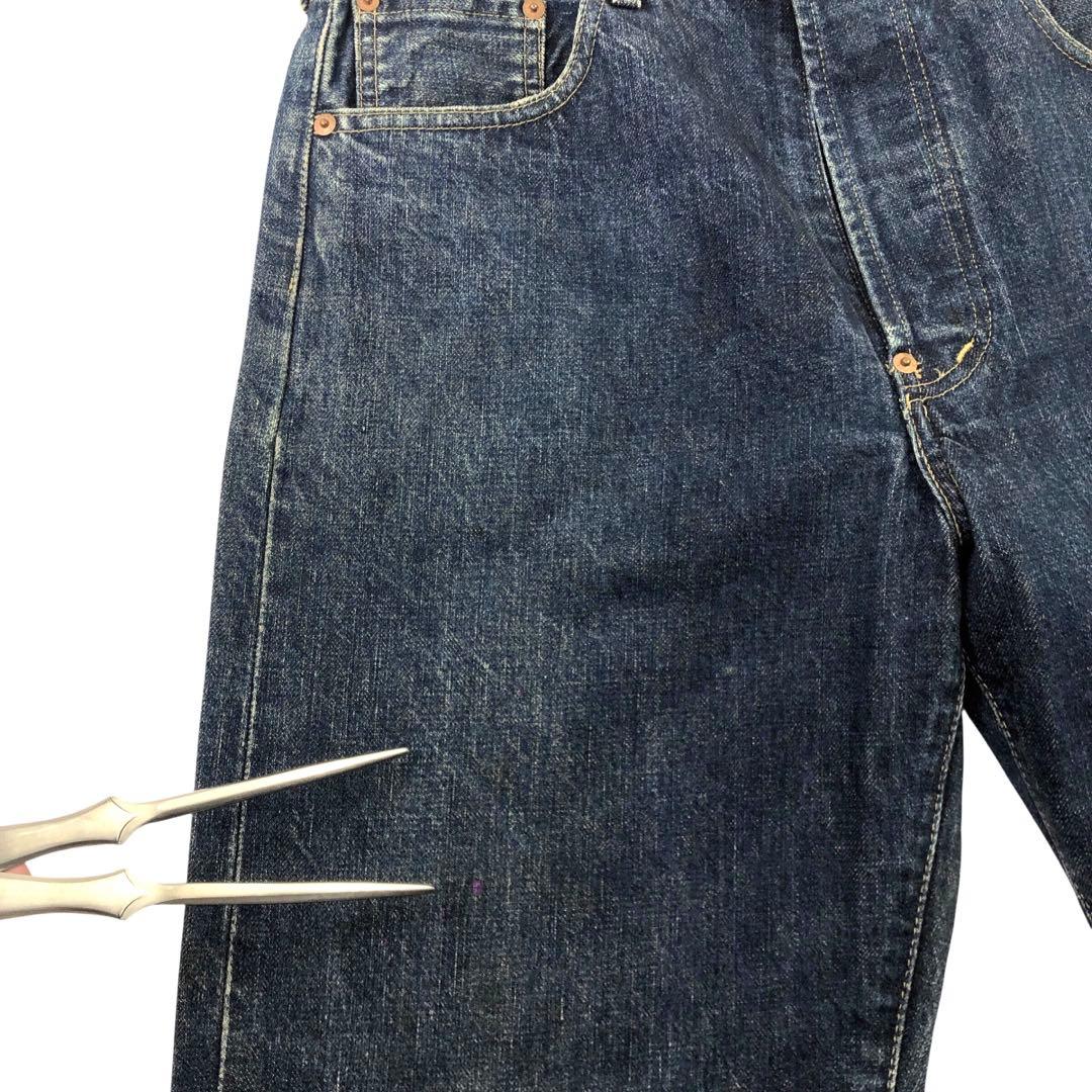 【日本製】90s Levi's701xx デニム ジーンズ big E W34