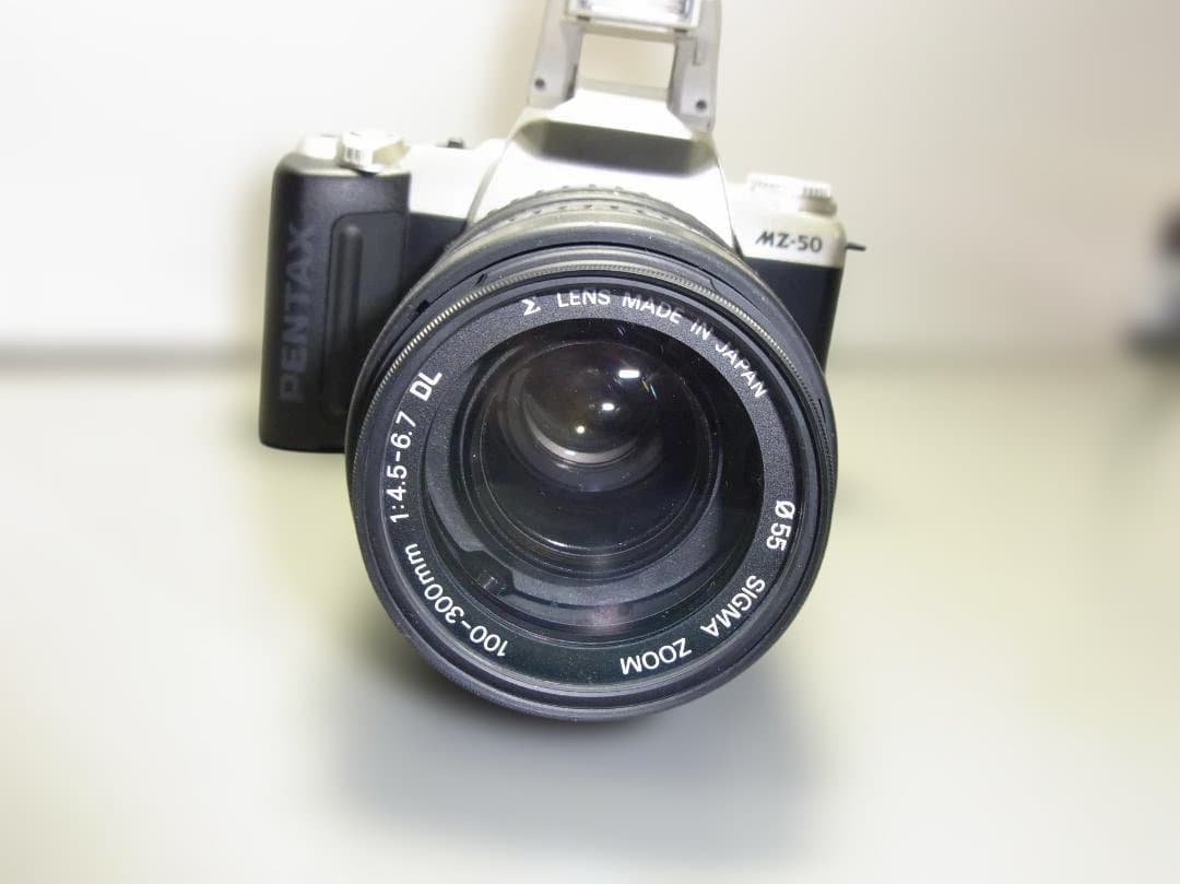 091 PENTAX MZ-50 一眼レフカメラ SIGMAレンズ付き送料込み