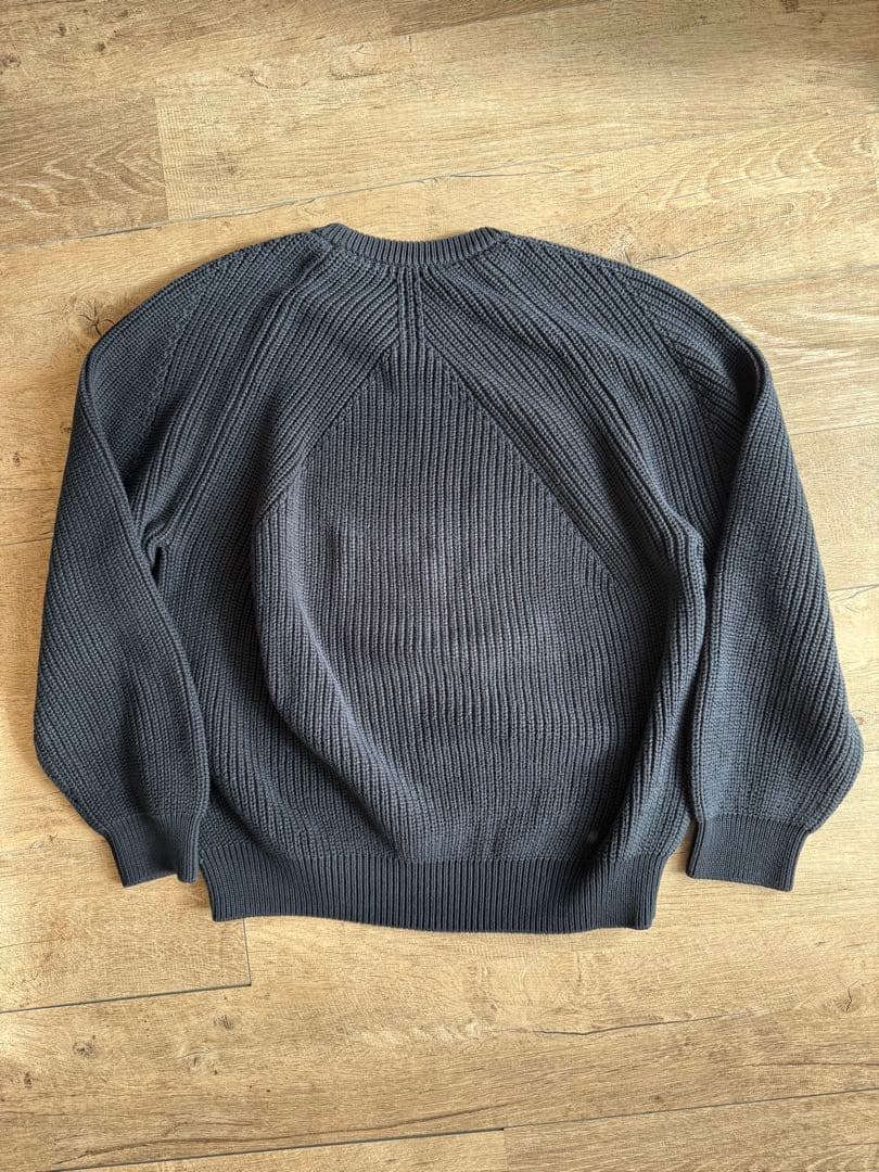 BATONER SIGNATURE CREW NECK 3 ネイビー