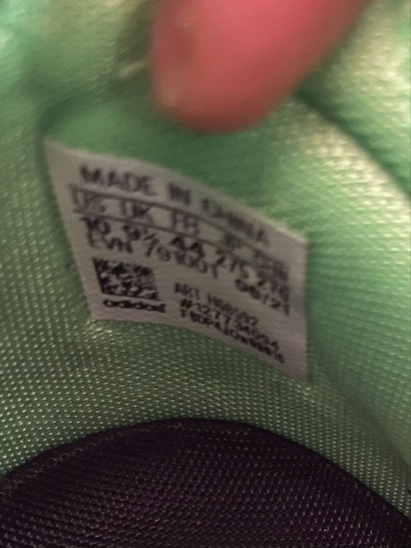 美品adidas Codechaos BOAゴルフシューズ黒×グリーンスパイク