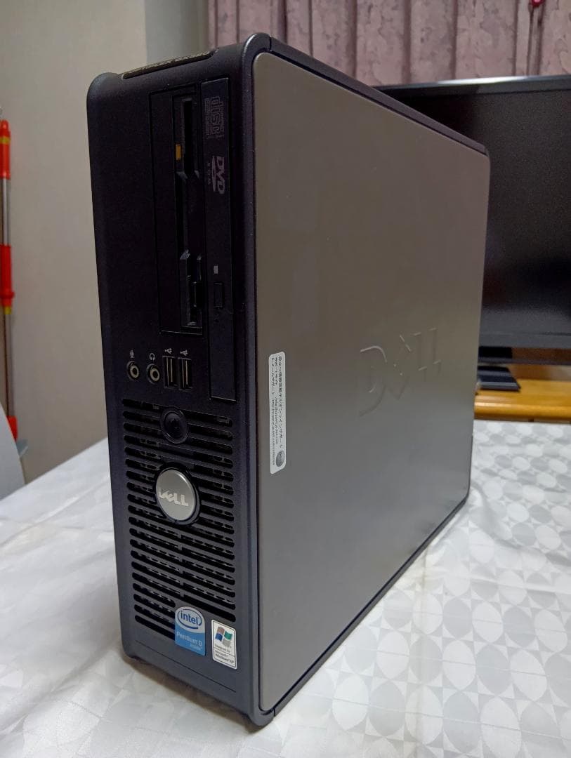 デル optiplex gx520 xp/win7 デュアルブート FDD 搭載